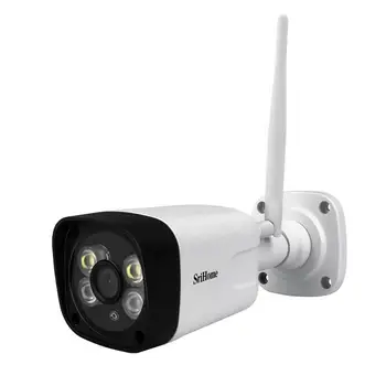 Sricam SH035 3.0 MP IP Camera 1296P Outdoor Wodoodporny Full-color Night Vision Starlight WIFI Camera H. 265 Security CCTV Camera