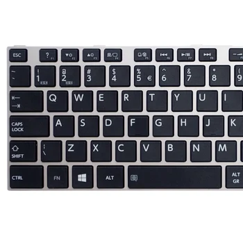 SSEA nowy laptop USA klawiatura do TOSHIBA SATELLITE C50 C50D C50-A C55D C70, C75 S50 S55 L50 L50-A L70 L75 ze srebrną ramką