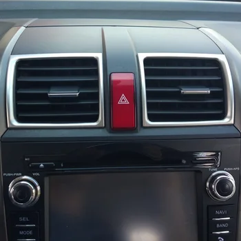 Stal nierdzewna centralna deska rozdzielcza klimatyzacja AC Vent control frame pokrywa wykończenie do Honda CRV CR-V 3 generacji 2007 2008 2009 2011