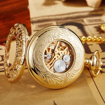 Stare gwiazdy puste steampunk mechaniczne zegarek ręczny wiatr wyciąć breloczek szkielet zegarek wisiorek łańcuch dla mężczyzn kobiet prezent