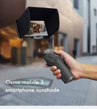 STARTRC DJI Osmo Mobile 3 handheld PTZ telefon komórkowy 5,5 calowy wyświetlacz kaptur osłona przeciwsłoneczna dla akcesoriów Osmo Mobile3