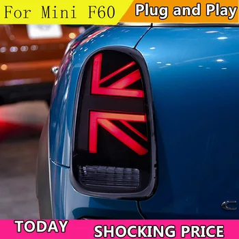 Stylizacja samochodu BMW MINI mini lampa tylna zespolona Countryman F60 LED lampa tylna zespolona świateł hamowania, kierunkowskazy tylne światła w komplecie