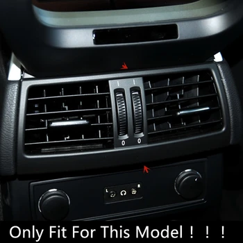 Stylizacja samochodu os powietrza ramka dekoracji pokrywa wykończenie do BMW X5 E70 X6 E71 2008-wnętrze akcesoria samochodowe
