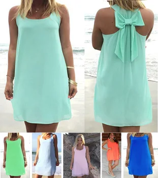 Sukienkę 2020 letni styl kobiety dorywczo sukienka plus size odzież damska strój plażowy kobieca sukienka szyfonowa