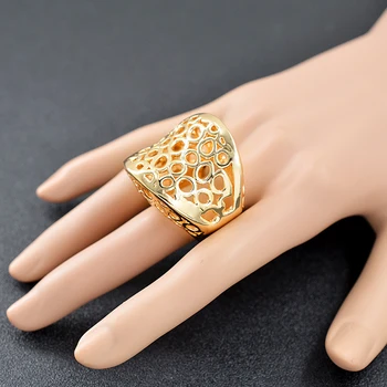 Sunny Jewelry Moda Biżuteria Duży Pierścień Dla Kobiet Ślubny Pierścień Koktajl Wysokiej Jakości Miedzi Biżuteria Wnioski Dla Partii Jubileusz