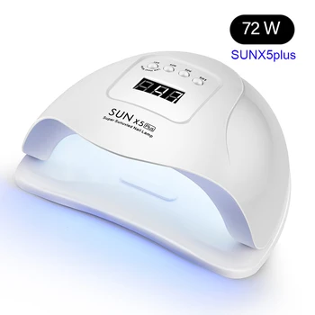 SUNX 5 Dual UV LED Nail Lamp 54/36 W 36 szt. diod led suszarka do paznokci SUN Light do utwardzania UV-żel-lakier do paznokci z dotykowym wyświetlaczem LCD