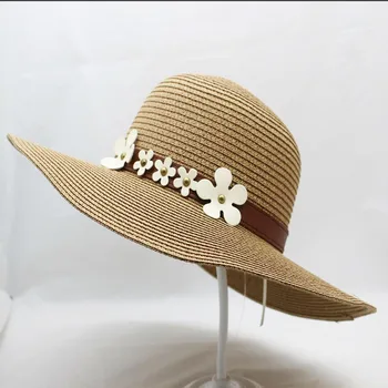SUOGRY nowe letnie elastyczne słomkowe kapelusze plażowe składane kapelusze dla kobiet, damski kapelusz Sunbonnet Ladies Vacation duże широкополые okulary, kapelusze