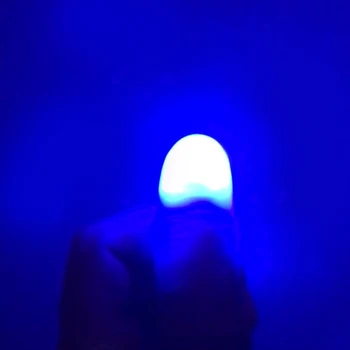 Super Thumb Light Magic Tricks Profesjonalny Zestaw Oświetleniowy Par (Cztery Kolory) Magiczne Rekwizyty Sceniczne Triki Sztuczki Iluzje