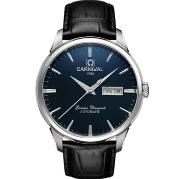 Switzerland Carnival Top Brand Luxury Men Zegarki Automatic Self-Wind Watch Men Sapphire reloj hombre relogio clock C8646G-2