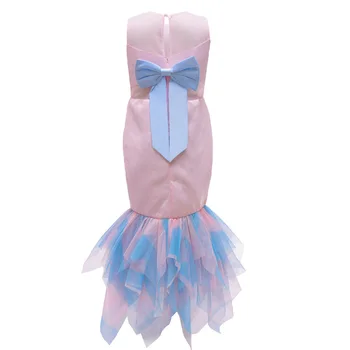 Syrenka Ariel Księżniczka Dziewczyna Strój Cosplay Kostiumy Dla Dzieci Halloween Niezwykłe Stroje Dzieci Karnawał Odzież Dla Imprez Lato Dress Up