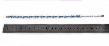 SZ0081 eleganckie bransoletki zwierząt niebieski opal bransoletki Kobiet mody biżuteria