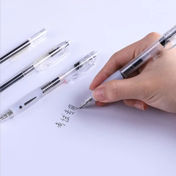Szybkoschnący żel pen dla studentów egzaminacyjny, ustalasz znak pen black ins simple 0.5 Press water pen direct liquid Zhuzhu Jun xueba pen