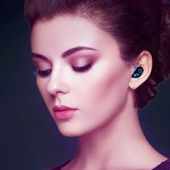 Słuchawki bezprzewodowe TWS Bluetooth 5.0 mini słuchawki stereo bass LED Power Display redukcja szumów sportowe wodoodporne słuchawki w uchu