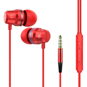 Słuchawki gry High Definition Sound Quality stereo wodoodporny słuchawki przewodowe Aktywna redukcja szumów z mikrofonem w uchu kabel 3D 5.0