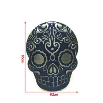 T-DISOM nowy projekt meksykańska Katrina czaszka klamra paska zachodnie męskie akcesoria nadaje się do 4 cm Szerokość paska Drop Shipping