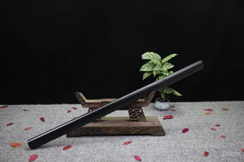 T10 Steel Shirasya Straight Japanese Samurai Katana / Wakizashi Clay Tempered Real Sword New Brand-Discounted Sale