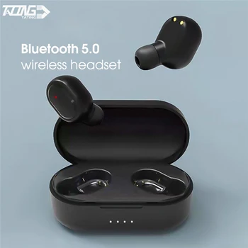 TATING Bluetooth 5.0 słuchawki 9D stereo Bezprzewodowe Słuchawki Bluetooth, Słuchawki z redukcją szumów sportowy zestaw słuchawkowy z mikrofonem