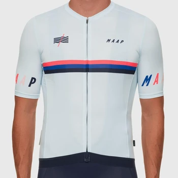Team Maap pro racing clothing 2019 lato z krótkim rękawem jazda na rowerze Jersey MTB rower koszula Abbigliamento da bicicletta