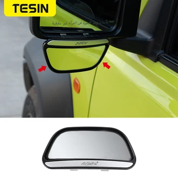 TESIN Car kamera wsteczna Mirror View Auxiliary Blind Spot Lustro szerokokątne lusterka wsteczne do Suzuki Jimny 2019 2020 akcesoria