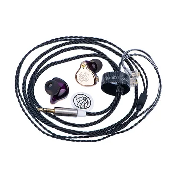 TFZ T2 Galaxy In Ear Monitor auriculares reducción de ruido auriculares con Cable Hifi música Metal auriculares fetacable Cable