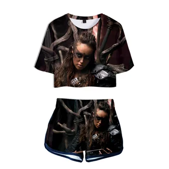 The Hundred The 100 Tv Show 3D Print Ladies Tracksuits Two Piece Set Top and Shorts Sweat Suits Women 2 Piece Outfits odzież uliczna