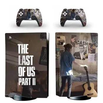 The Last of Us PS5 Standard Disc Edition Skin naklejki Sticker Pokrywa dla konsoli PlayStation 5 i kontrolera PS5 Skin Sticker winylu