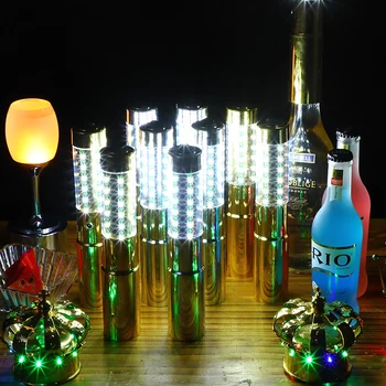 Thrisdar akumulator led стробоскопические pałeczki do szampana butelki wina pokrywy KTV bar, klub nocny led lampy błyskowej pałeczki świecące стробоскопические laski