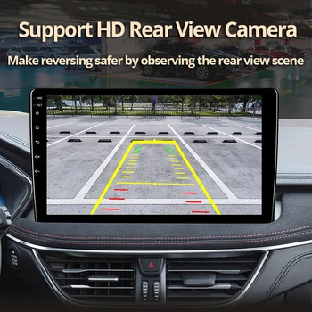 TIEBRO 2DIN Android 9.0 radio samochodowe do Seat Leon 2013-2018 odtwarzacz multimedialny nawigacja Carplay DSP 2 Din 360° tylna kamera nie DVD