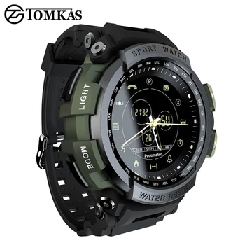 TOMKAS Men Smart Watch Sport Professional Wodoodporny Zegarek Bluetooth Call Reminder Digital Clock SmartWatch for IOS Android