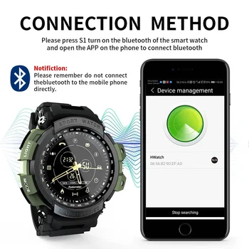 TOMKAS Men Smart Watch Sport Professional Wodoodporny Zegarek Bluetooth Call Reminder Digital Clock SmartWatch for IOS Android