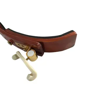 TONGLING New Germany Style Violin pasek na ramię regulowany ogranicznik 4/4 3/4 Solidwood Violin ramię mata profesjonalne akcesoria do skrzypiec