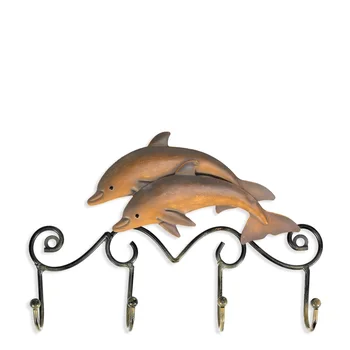 Tooarts Vintage Dolphin Wall Hanger haczyki do ubrań ręcznik klucz wieszak stojak uchwyt Ścienny hak do dekoracji łazienki