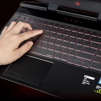 TPU pokrywa klawiatury laptopa ochronną skóry dla HP Gaming OMEN 15-DC 15.6