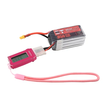 TransTEC FL-6 2-6S Tiny Lipo Battery Voltage Checker Tester Super Fast Start-up