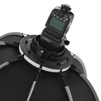TRIOPO KS120 120 cm składany ośmiokąt softbox uchwyt mocowanie softbox uchwyt do Canon Nikon Godox Yongnuo Speedlite lampa błyskowa