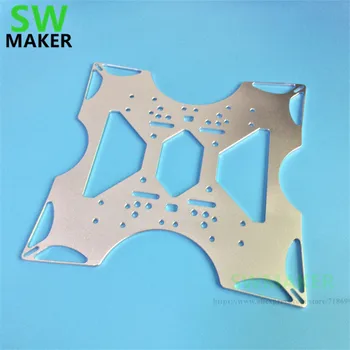 Tronxy drukarka 3D Upgrade aluminum Y Carriage gorący support Plate oksydacyjny typ 2020 profil aluminiowy pasowe wersja
