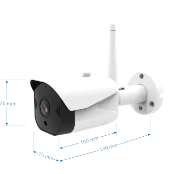 Tuya 1080P WiFi kamera IP zewnętrzne monitoring kamera bezpieczeństwa wsparcie Alexa Google Home z IP66 wodoodporny noktowizor