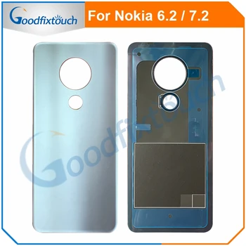 Tylna pokrywa dla Nokia 6.2 / 7.2 TA-1200 TA-1198 TA-1201 TA-1193 TA-1178 TA-1196 TA-1181 obudowa komory baterii pokrywa tylna tylnej klapy