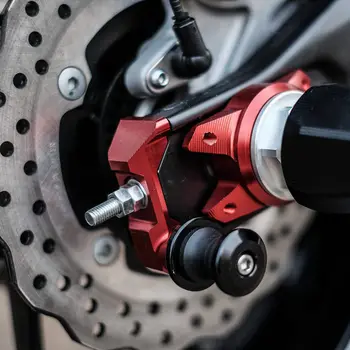 Tylne koło widelec oś suwak wahadło podstawa pick-up dla Yamaha FZ07 MT07 regulator obwodu 2016 2017 2018 FZ MT 07 akcesoria