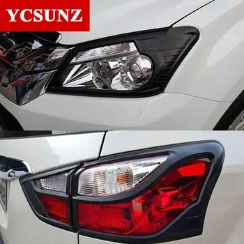Tylne światła pokrywa do Isuzu mux akcesoria włókna węglowego stylizacja samochodu Isuzu mux 2013-2016 części zewnętrzne Ycsunz