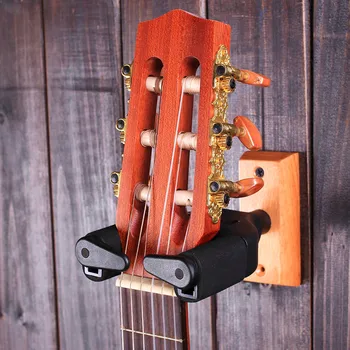 U1 Wall Mount Guitar Hanger Hook Holder Keeper Auto Grip System EVA poduszka twarde podłoże drewniane dla gitary instrument smyczkowy