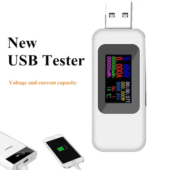 U96 13 w 1 USB tester DC cyfrowy woltomierz amperomierz napięcie prąd woltomierz amperomierz detektor power bank ładowarka wskaźnik