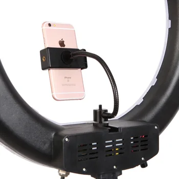 Uchwyt telefonu komórkowego Uniwersalny uchwyt do smartfona leniwy Elastyczny uchwyt długich rąk dla iPhone 7 8 pierścieniowego światła gorąca stopka wąż uchwyt