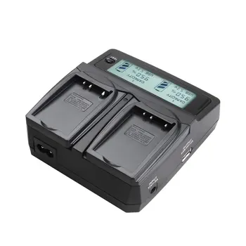 Udoli Universal Camera Dual Battery Charger For FUJIFILM FUJI FNP60 FNP120 F601Z 50i F401Z 1400 2300 2400 F810 F700, F710 F610