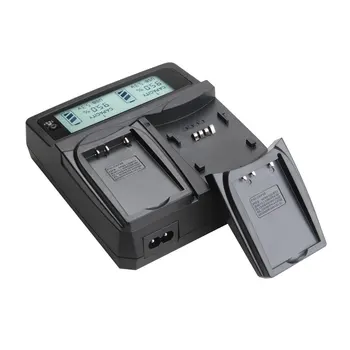 Udoli Universal Camera Dual Battery Charger For FUJIFILM FUJI FNP60 FNP120 F601Z 50i F401Z 1400 2300 2400 F810 F700, F710 F610