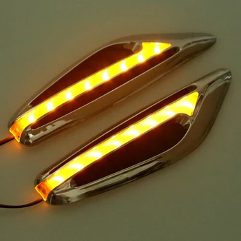 Układ kierowniczy światło skrzydło boczne lampa gorąca sprzedaż DC12V Blade Shape Auto Car LED, boczne światła gabarytowe kierunkowskazy