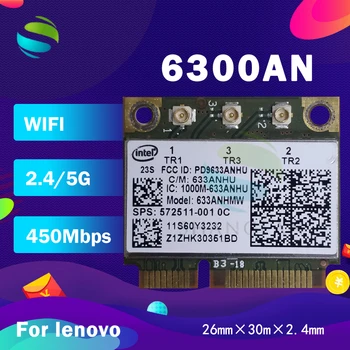 Ultimate-N 633AN 633ANHMW 6300AN Half Mini PCIe intel Wifi Card 450M dla P 8770w 8760w 8770w 6460b 8460w 2560p SPS:572511-001