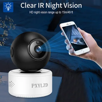 Ultra HD IP Camera 2K 3MP 1296P Home Security Camera Wifi Night Vision Human Detection dwukierunkowe audio bezprzewodowe, monitoring