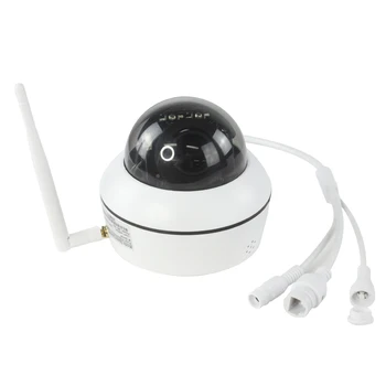 UniLook 5MP kamera kopułkowa PTZ kamera bezprzewodowa zewnętrzna obsługa 5X Zoom dwustronna audio 2.7-13.5 mm obiektyw Onvif Wifi kamera PTZ P2P View CamHi