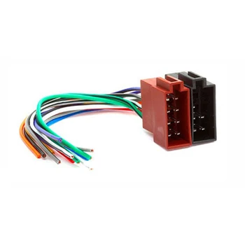 Uniwersalny samochodowy żeński ISO Radio wiązka przewodów przewód kabel auto stereo adapter złącze adapter wtyk